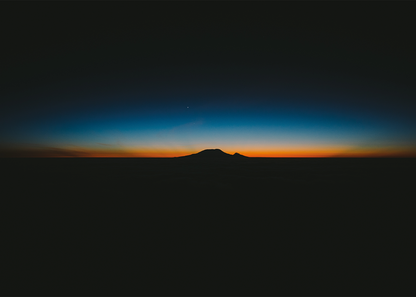 Zonsondergang aan de Horizon