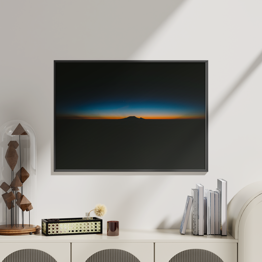 Zonsondergang aan de Horizon